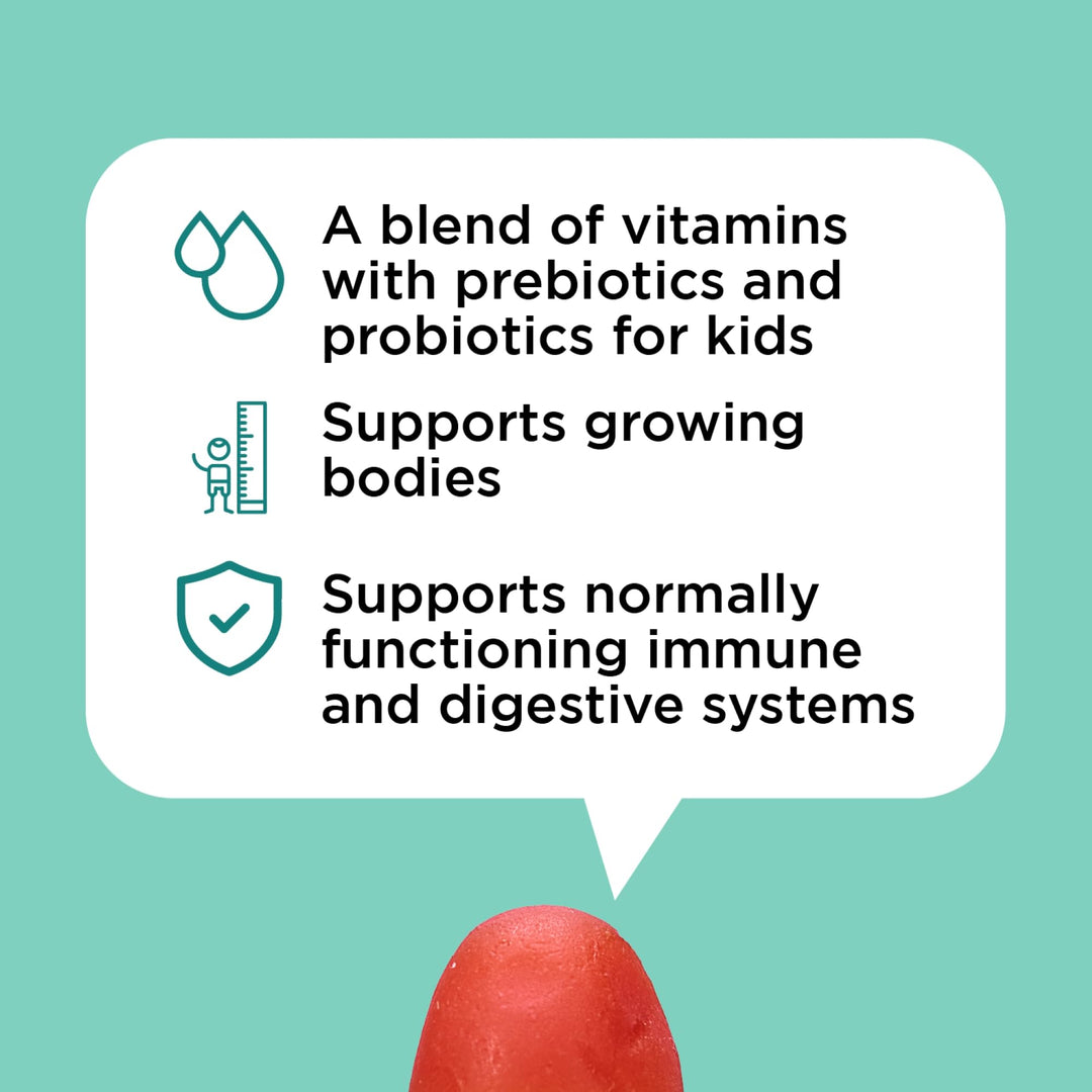 OH MY VIT! para Kids Gummy Multivitamin with Probiotics