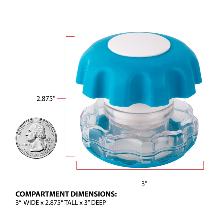 Ezy Dose Ezy Crush Pill Crusher (Colors May Vary)
