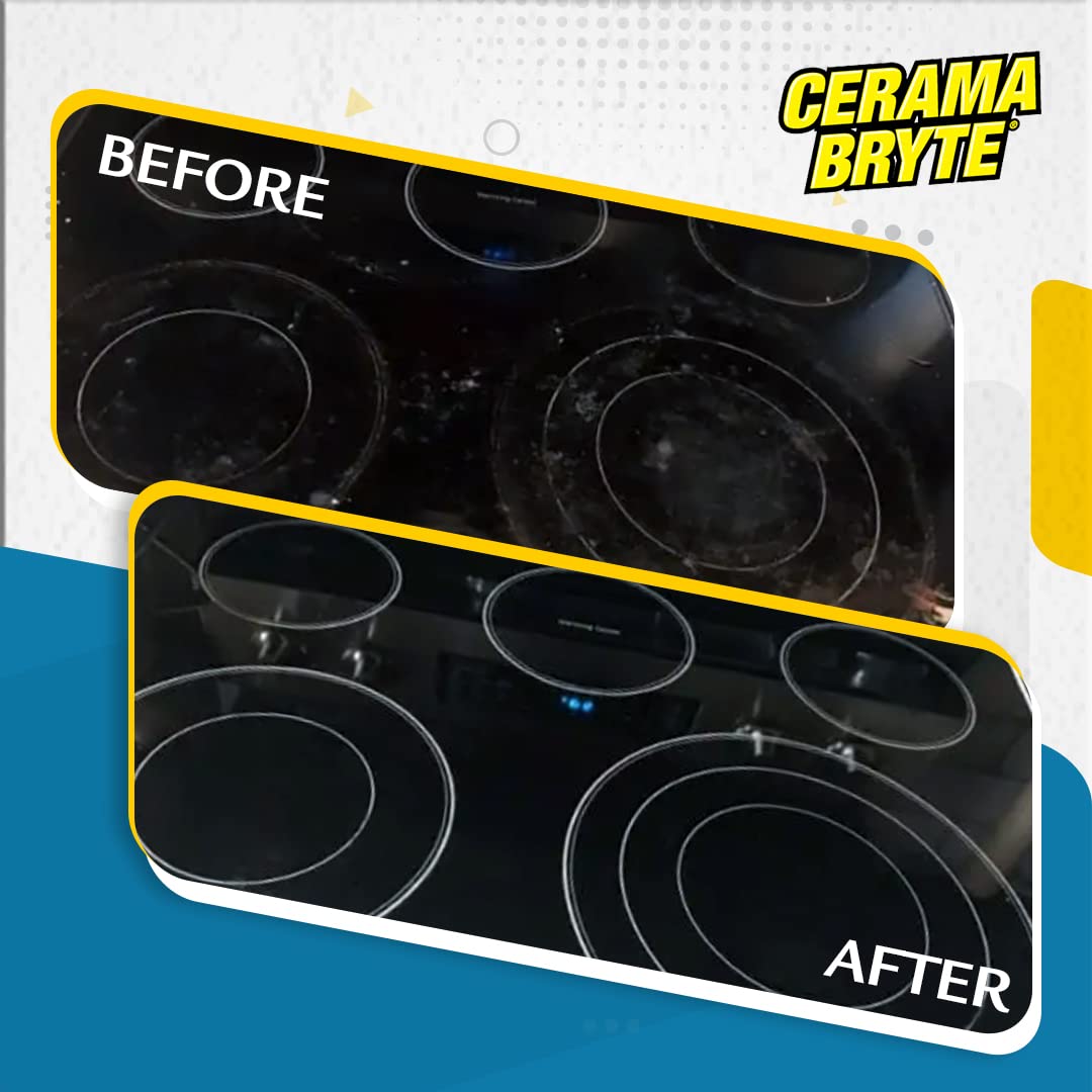 Cerama Bryte Combo Kit POW-R Grip, Scraper, Pad &am