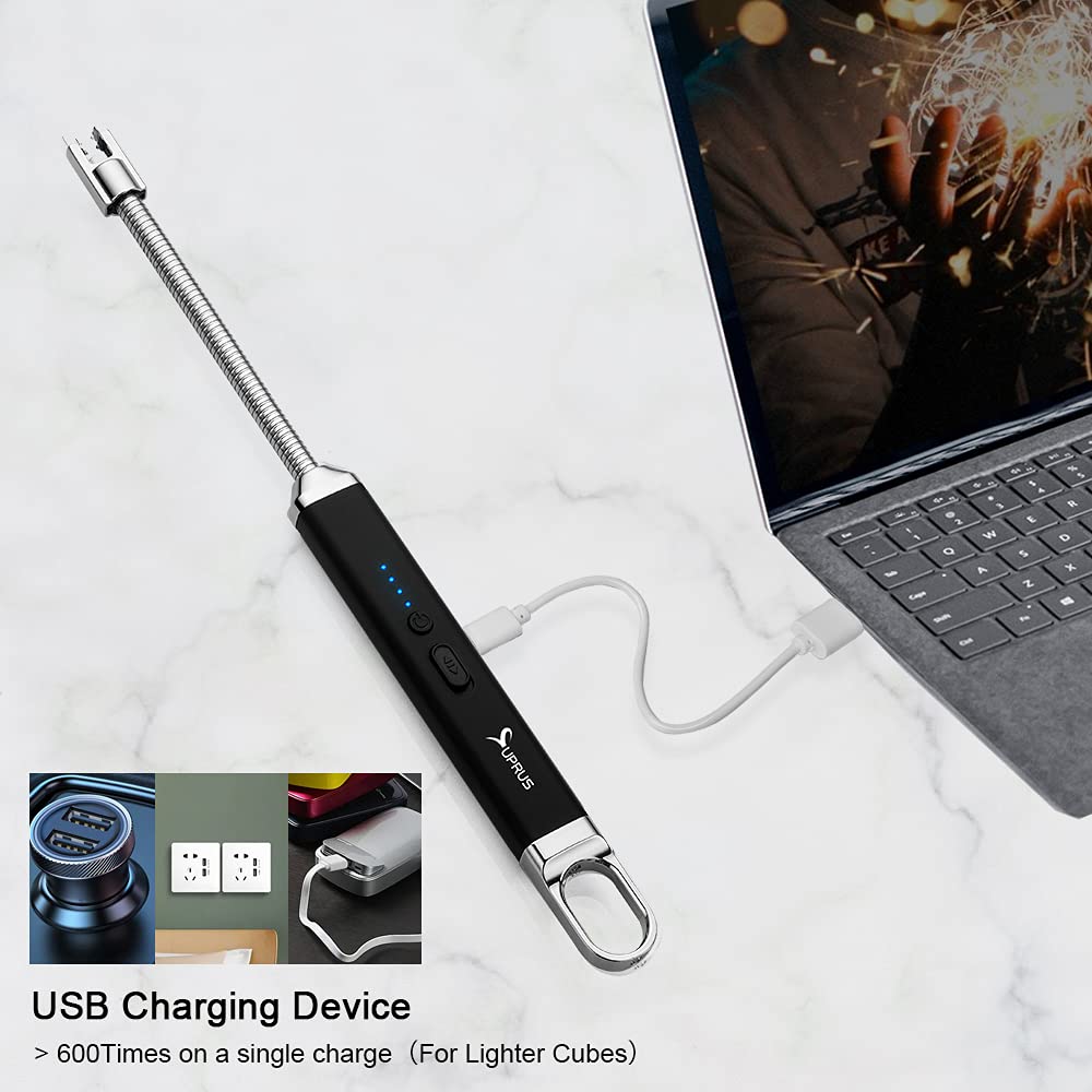 SUPRUS Lighter Rechargeable USB Lighter Arc Electric Li