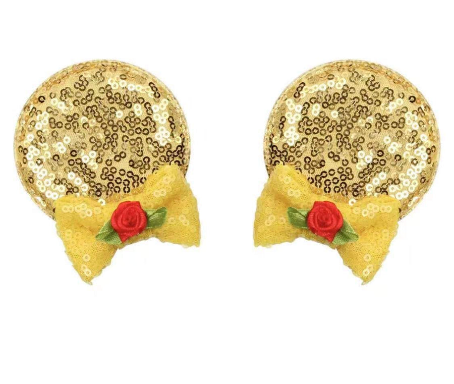 Minnie Ears Baby/Toddler Headband, Minnie Baby Ears, Minnie Ears Baby Headband, Toddler Headband (Reversible Purple)