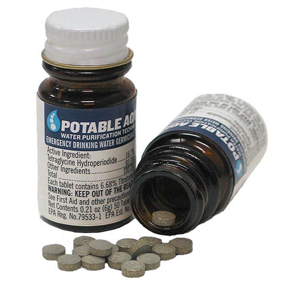 Aqua Activated Carbon Water Purification Tablets With Pa Plus