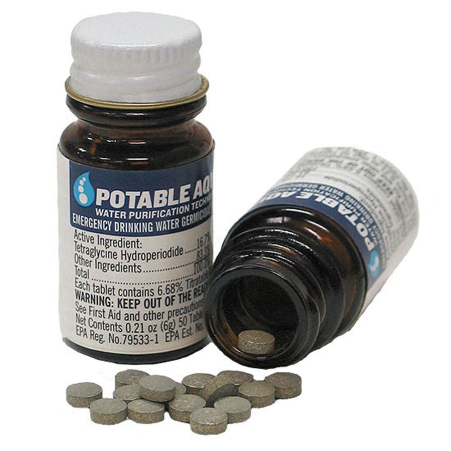 Aqua Activated Carbon Water Purification Tablets With Pa Plus