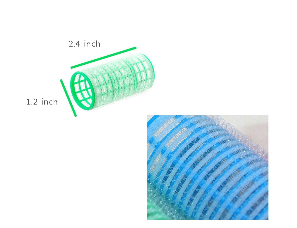 12P x 30mm(Large Size) Self Grip Hair Rollers Hair Culers