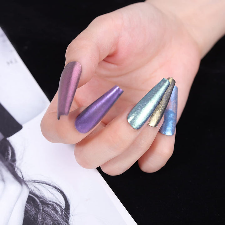 LET&#39;S RESIN Resin Mica Powder, 6 Colors Interference Mica Powder for Epoxy Resin, Spirit Pearl Pigment Powder for Resin, Paint, Slime, Art