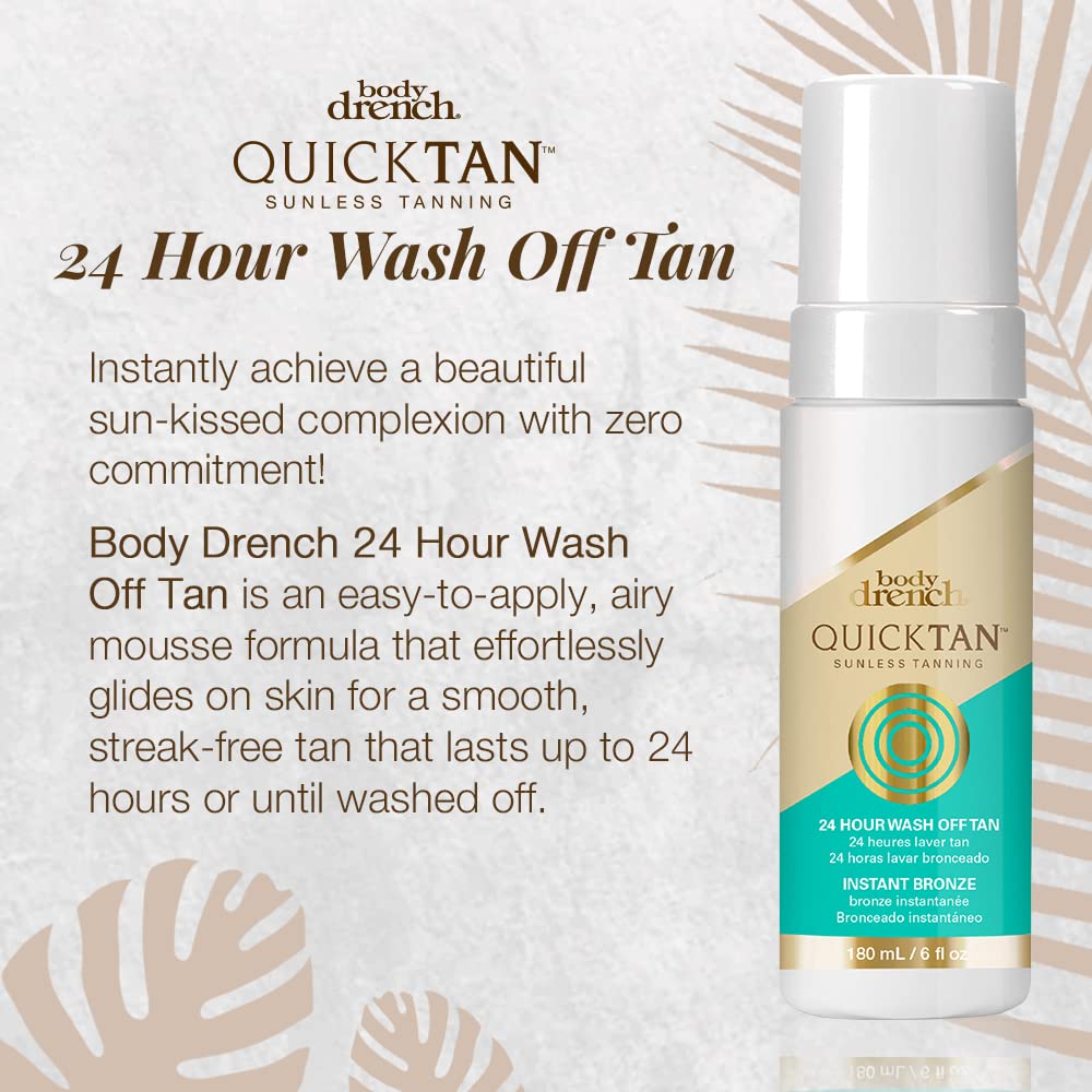 Quick Tan Sunless Tanning ââ‚¬â€œ 24-Hour Wash Off Tan, 6 fl oz