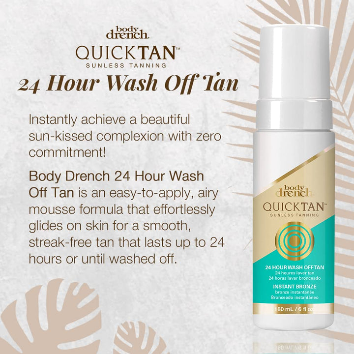 Quick Tan Sunless Tanning ââ‚¬â€œ 24-Hour Wash Off Tan, 6 fl oz