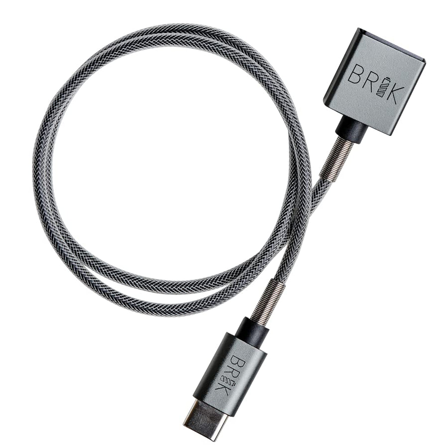 Magnetic USB-C Charging Cable - Type C Charger Cord - Universal Design - Anodized Metal - 18in (1-Pack)