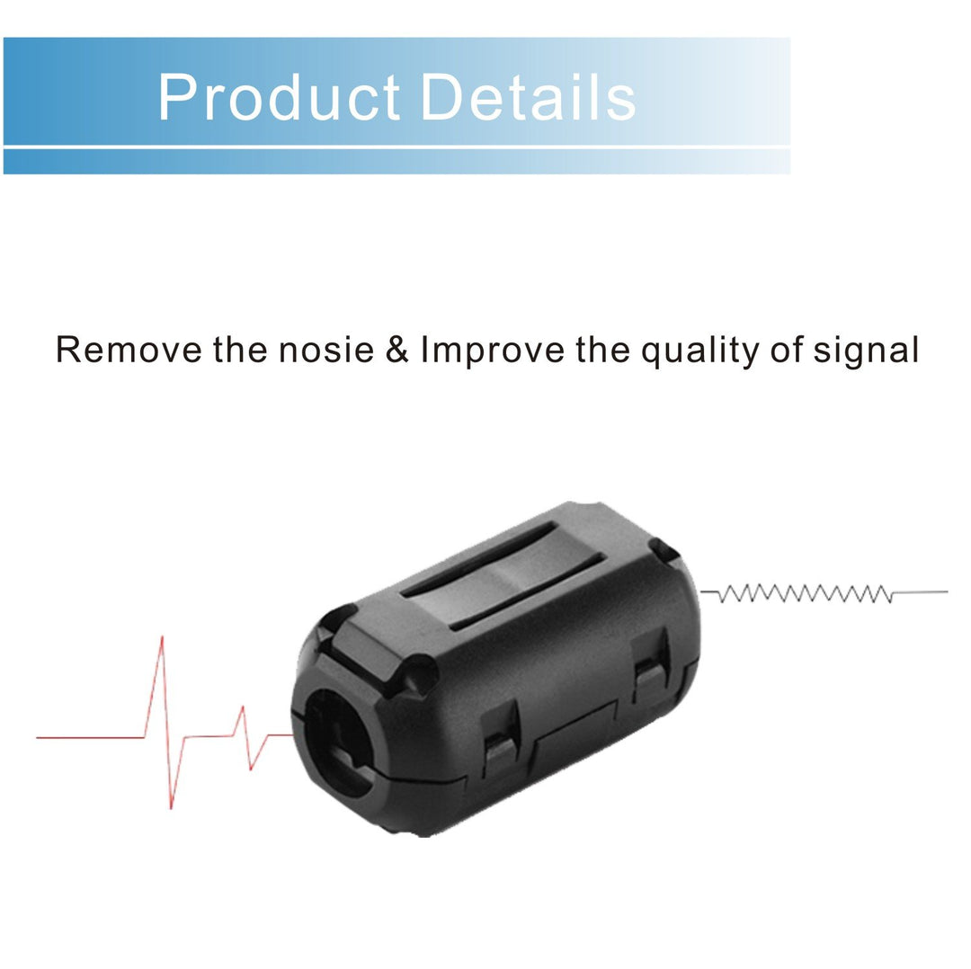 iSKUKA [Pack of 10 Ferrite Beads Clip - on Design for H