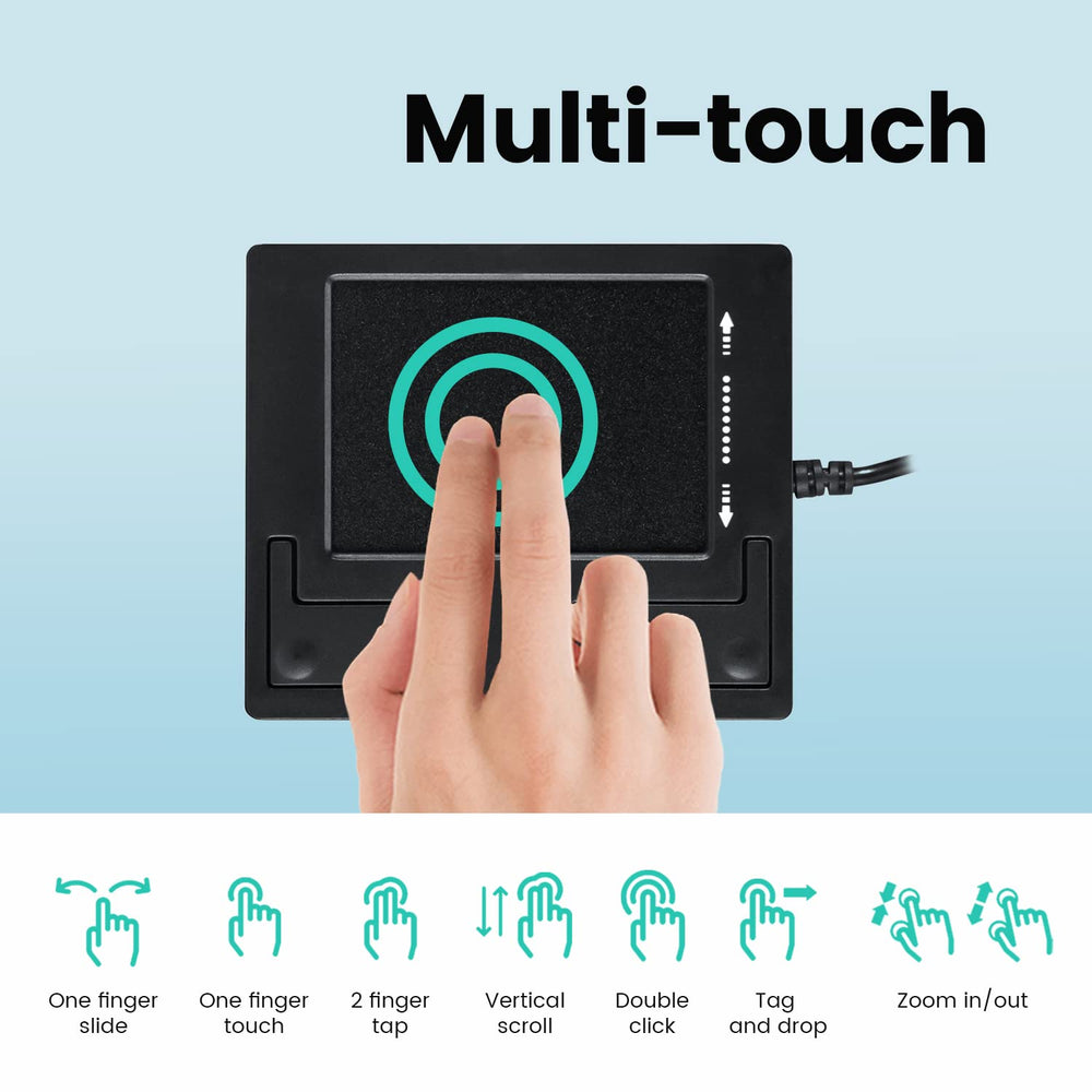Perixx PERIPAD-501 Wired USB Touchpad, Portable Trackpa