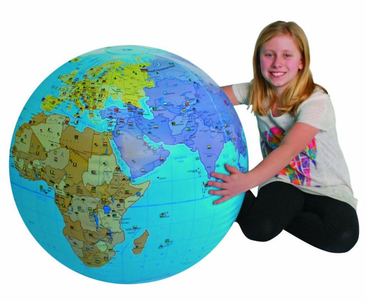Tedco XXL Inflatable Globe Ingenuity, Creativity, Analytical Skills