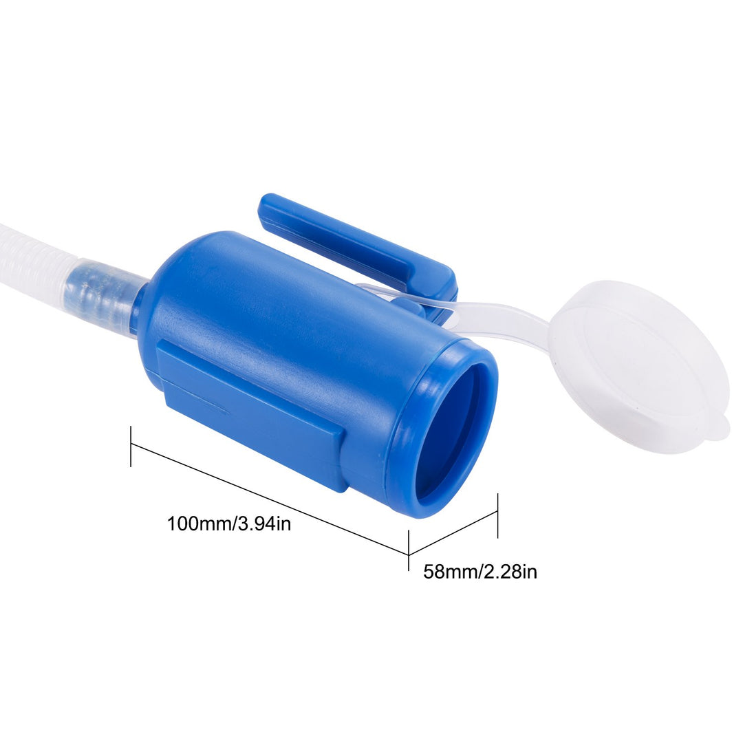 Men Reusable Pee Jug Male Urine Bottle 47.2 Long Tube with Lid Portable Thicken Men&#39;s Potty 2000ml for Hospital Camping Car Travel Toilet Universal Urinals