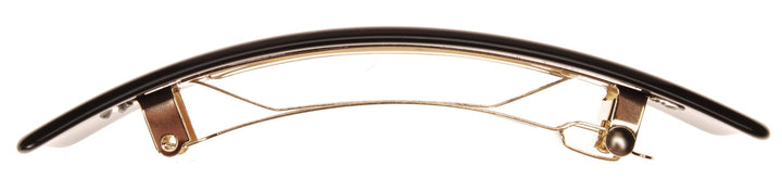 Nacro Black : Large Rectangle Barrette - Nacro Black