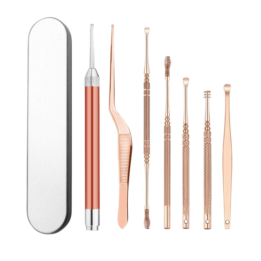 7 Pcs Ear Cleansing Tool Set, Ear Cleaner, Earwax Remov