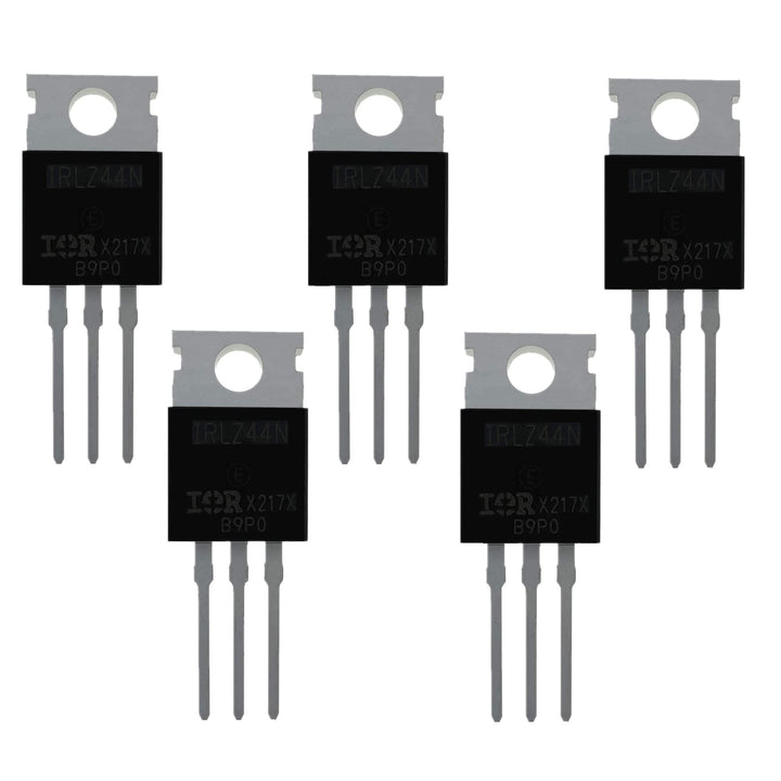 5Pcs IRLZ44N IRLZ44NPBF TO-220 Power Mosfet Logic Level N-Channel 0.02Ohm IC Chip N-CH 55V 47A TO-220AB IRLZ44 44N