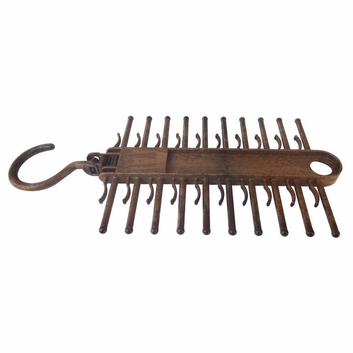 Tie Rack Hanger 1 Pack Non-Slip Tie Scarf Rack Holder H