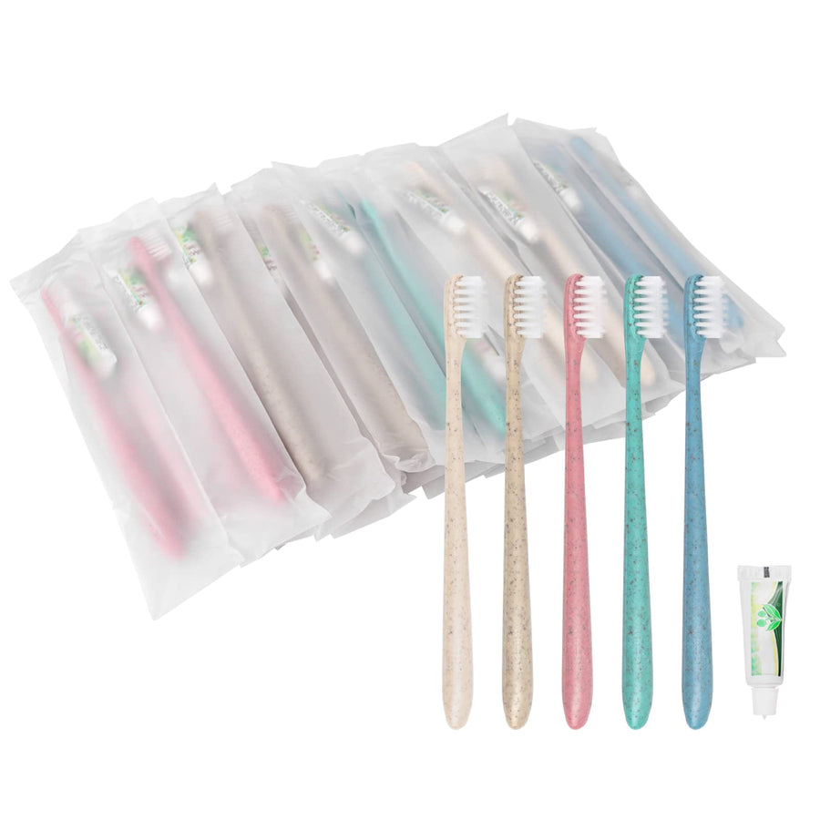 Disposable Toothbrush,disposable Toothbrush Set,20 Piec