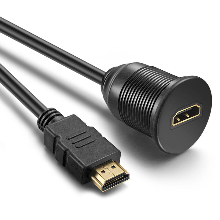 ICESPRING HDMI Panel Flush Mount Cable - 1 Meter 3ft HD