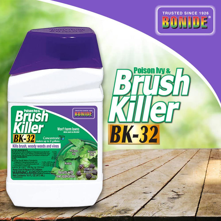 Bonide 330 Concentrate Brush Weed Killer, 16-Ounce