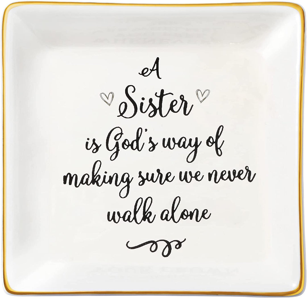 Mother&#39;s Day Unique Gift for Mom Ring Necklaces Holder Trinket Dishes Mom Mother Birthday Christmas Gift Jewelry Tray for Earrings Necklace Bracelet to My Wonderful Mom