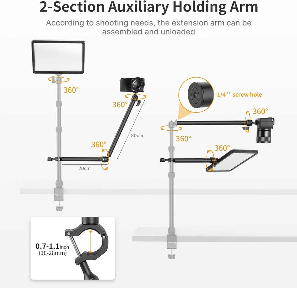 PICTRON VIJIM Flexible Arm Auxiliary Holding Arm, Detac