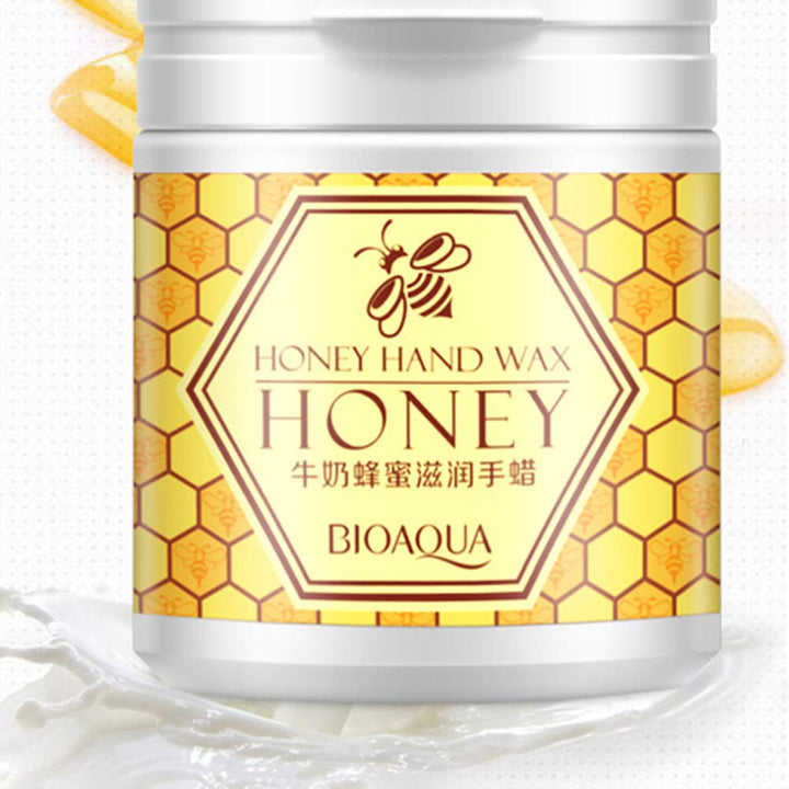 Natural Honey &amp; Milk Hand Wax Moisturizes Soft Skin 170G