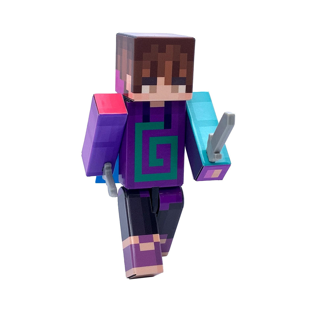 Purple Punk Action Figure