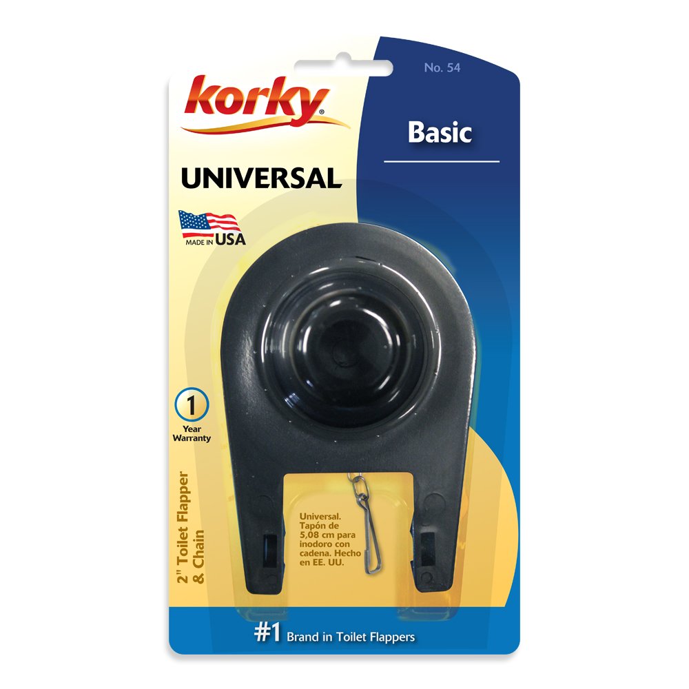 Korky 54BP Toilet Tank Flapper - Easy to Install - Made