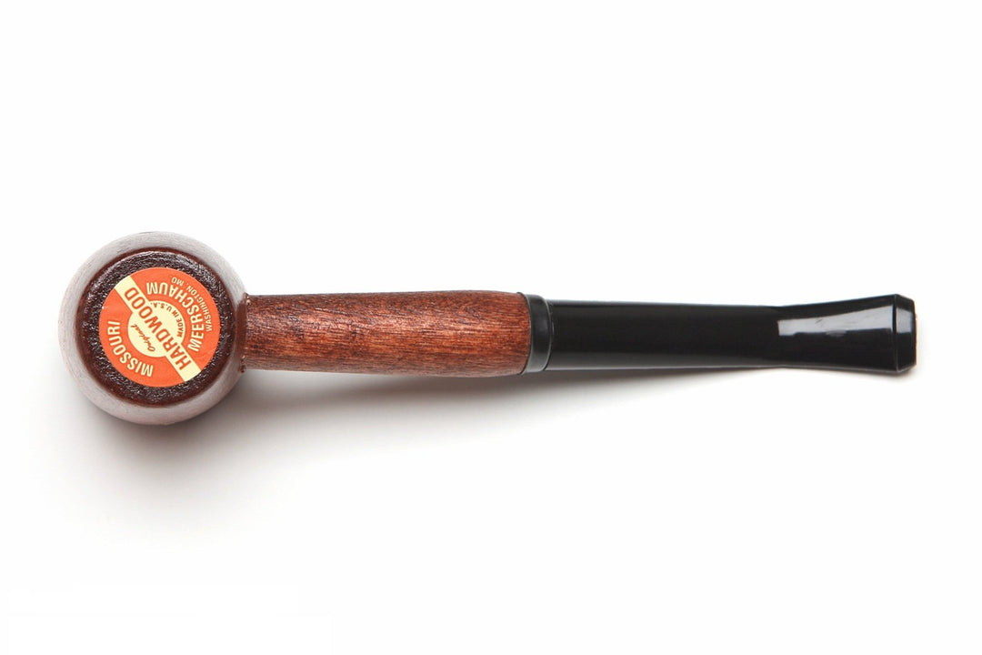 - Ozark Mountain Hardwood Tobacco Pipe - Rob Roy, Bent Bit