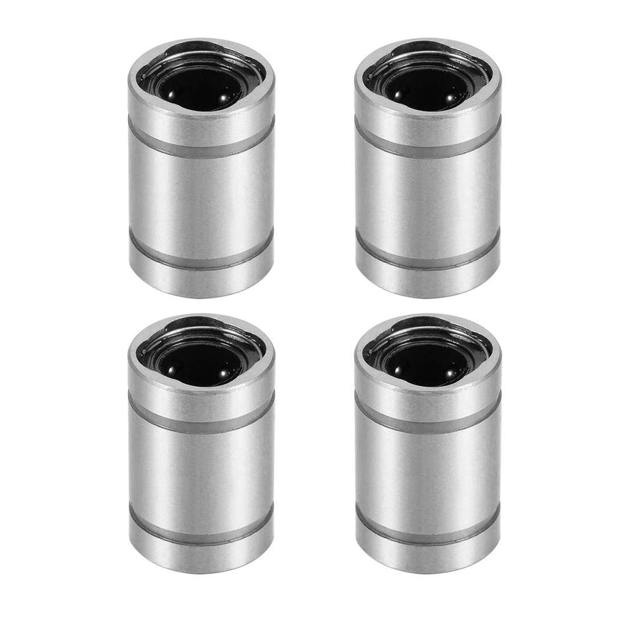 LM5UU Linear Ball Bearings 5mm Bore 10mm OD 15mm Length for CNC Machine 3D Printer 4pcs