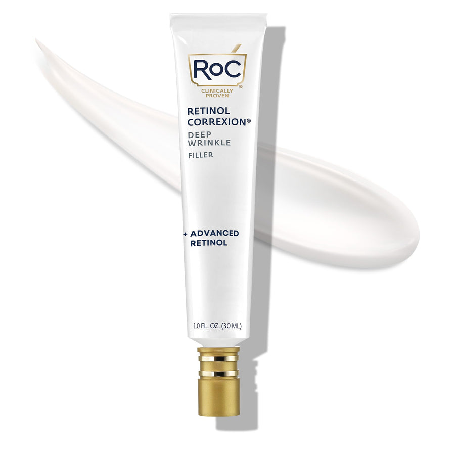 Retinol Correxion Deep Wrinkle Facial Filler with Hyaluronic Acid & Retinol, Skin Care Stocking Stuffers for Men & Women, 1 Fl Oz (Packaging May Vary)