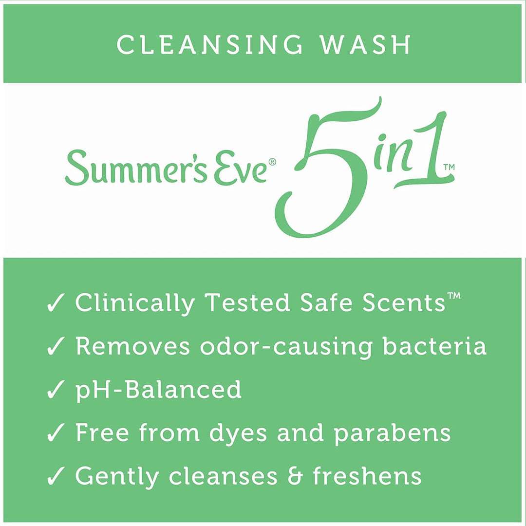 Summer s Eve Cleansing Wash For Sensitive Skin, Aloe Love, 15 Fl. Oz.