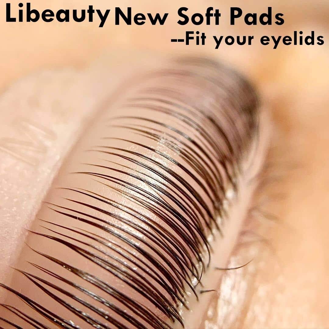 Lash Lift Pads,Eyelash Perm Rods,Super Soft Lash Lift and Tint pads,10Pcs Reusable Silicone Lash Lifting Shields 5 Size SMM1M2L DIY At Home