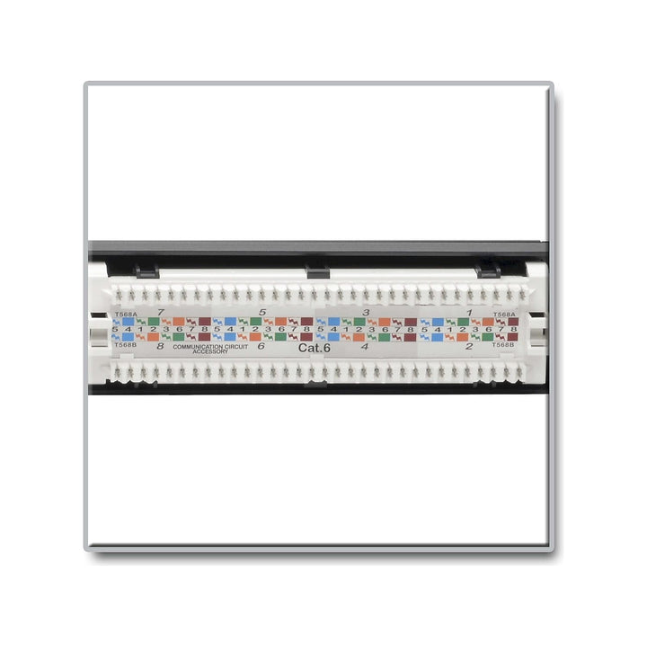 Eaton Tripp Lite Cat6 24-Port PoE+ Patch Panel, RJ45 Et