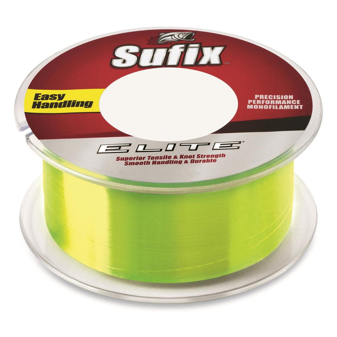 Sufix Elite 8 lb Fishing Line (Clear, Size- 330 YD Spoo