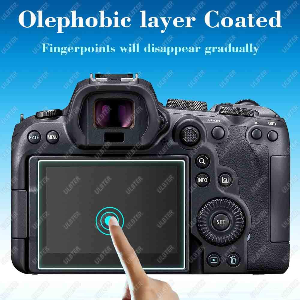 Screen Protector for Canon EOS R100 EOS R10 Camera EOSR10 Tempered Glass Edge to Edge Protection,Anti-Scrach Anti-Fingerprint Anti-Bubble [3 Pack]