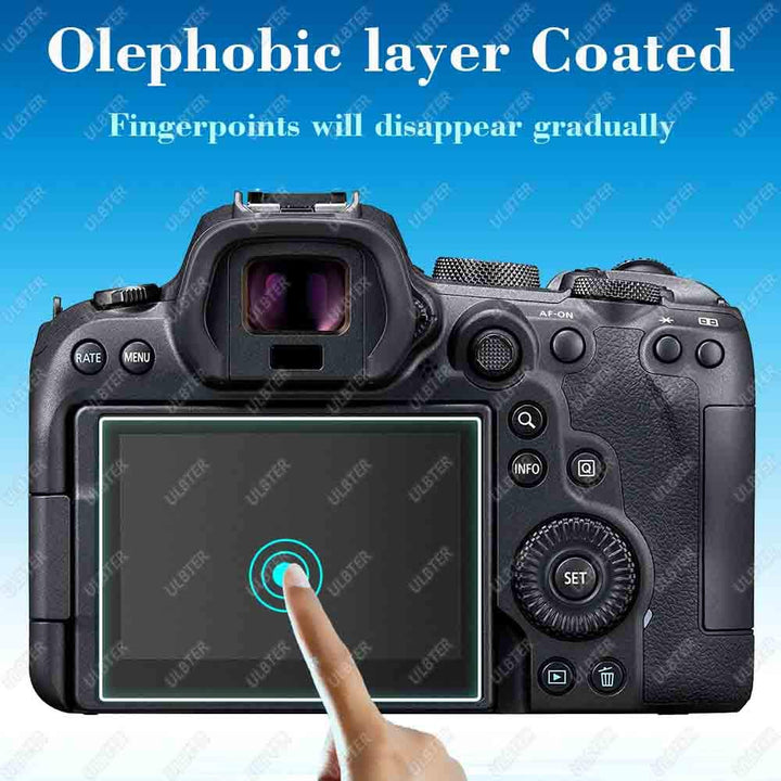 Screen Protector for Canon EOS R100 EOS R10 Camera EOSR10 Tempered Glass Edge to Edge Protection,Anti-Scrach Anti-Fingerprint Anti-Bubble [3 Pack]