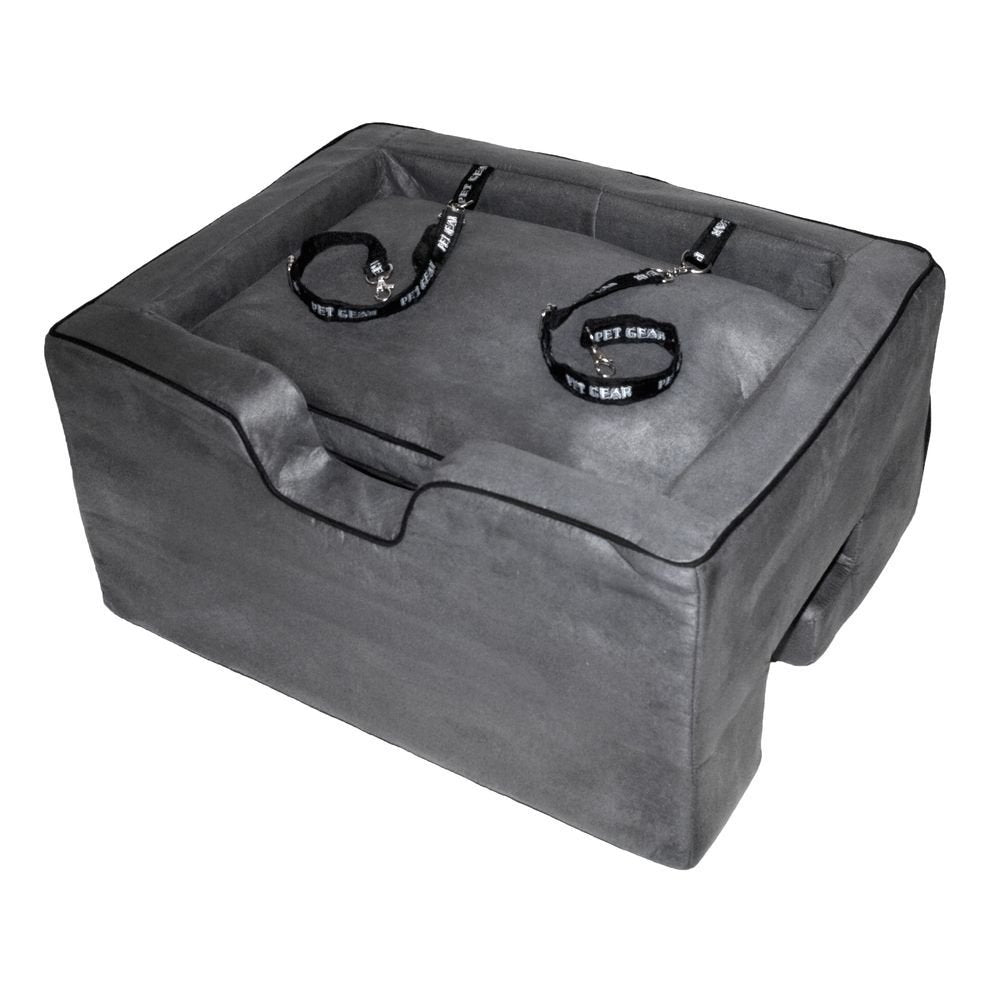 Lookout Booster Car Seat, Removable Comfort Pillow, Safety Tether Included, Installs in Seconds, No Tools Required, 4 Colors