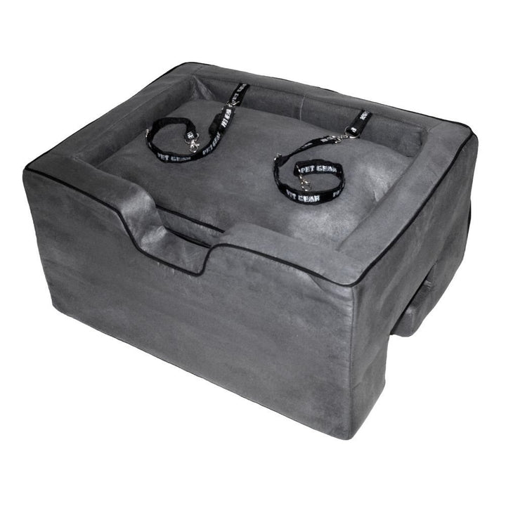 Lookout Booster Car Seat, Removable Comfort Pillow, Safety Tether Included, Installs in Seconds, No Tools Required, 4 Colors