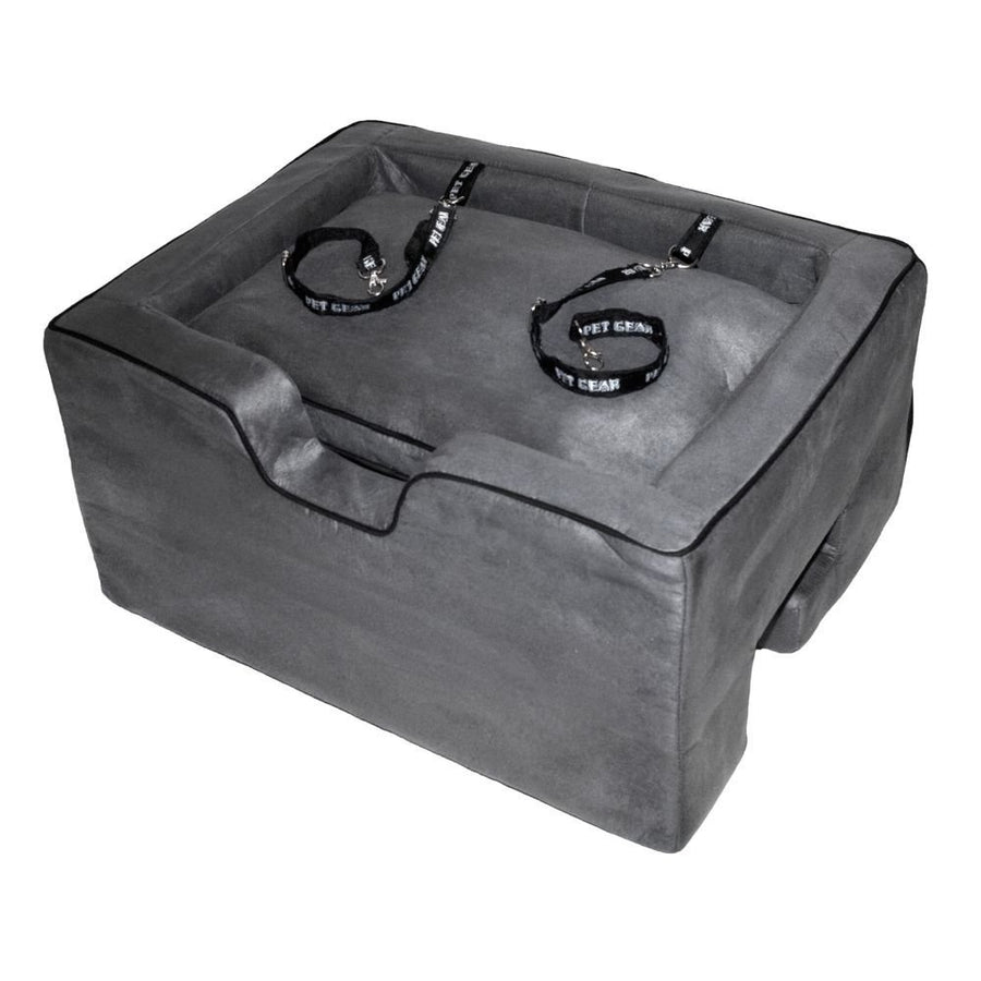 Lookout Booster Car Seat, Removable Comfort Pillow, Safety Tether Included, Installs in Seconds, No Tools Required, 4 Colors