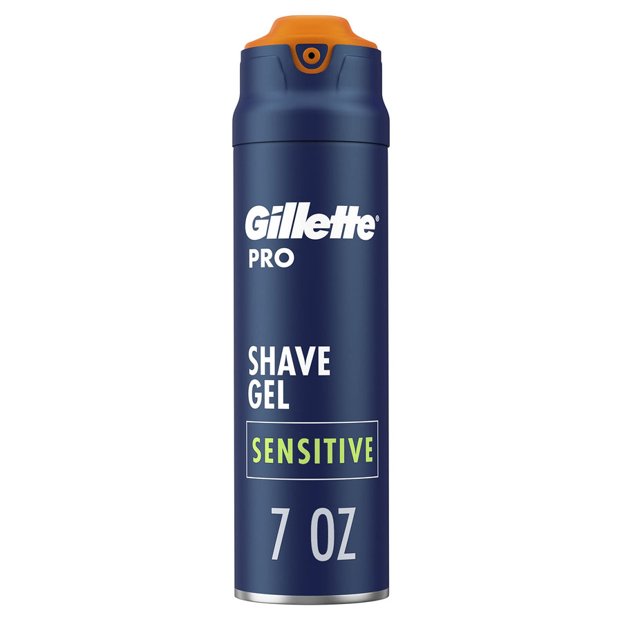 PRO Shaving Gel for Men Cools to Soothe Skin and Hydrates Facial Hair, 7oz