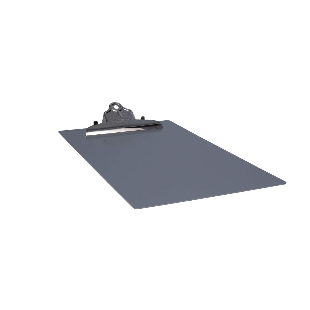 Silver Recycled Aluminum Clipboard with Chrome Clip - Legal Size Document Holder for Home, Office, and Business Use (22519) (SAU22519)