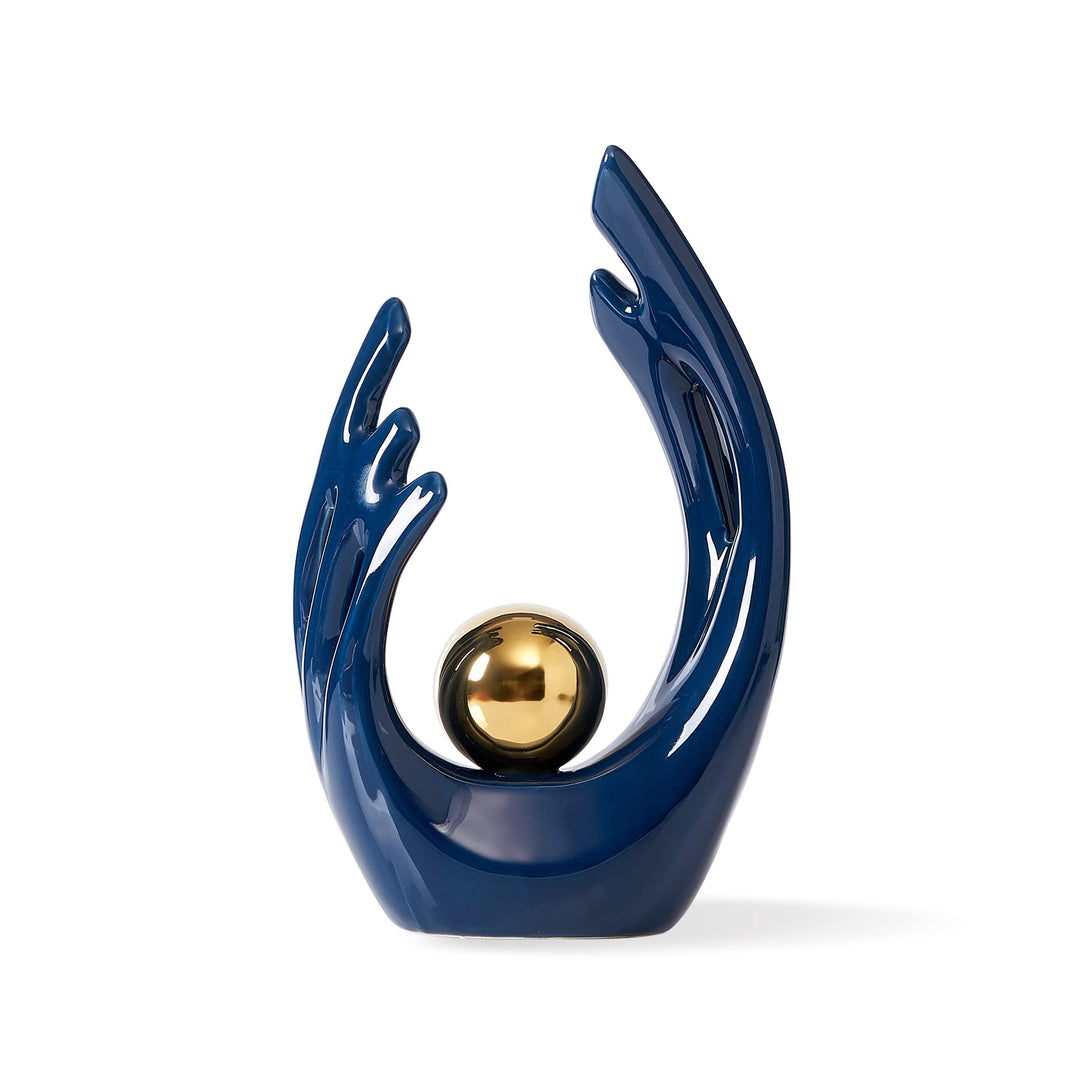 Modern Living Room Decor Art Ceramic Statues for Home Decor Accents Dining Table Decorations for Living Room Office Bedroom Kitchen Apartment Decor