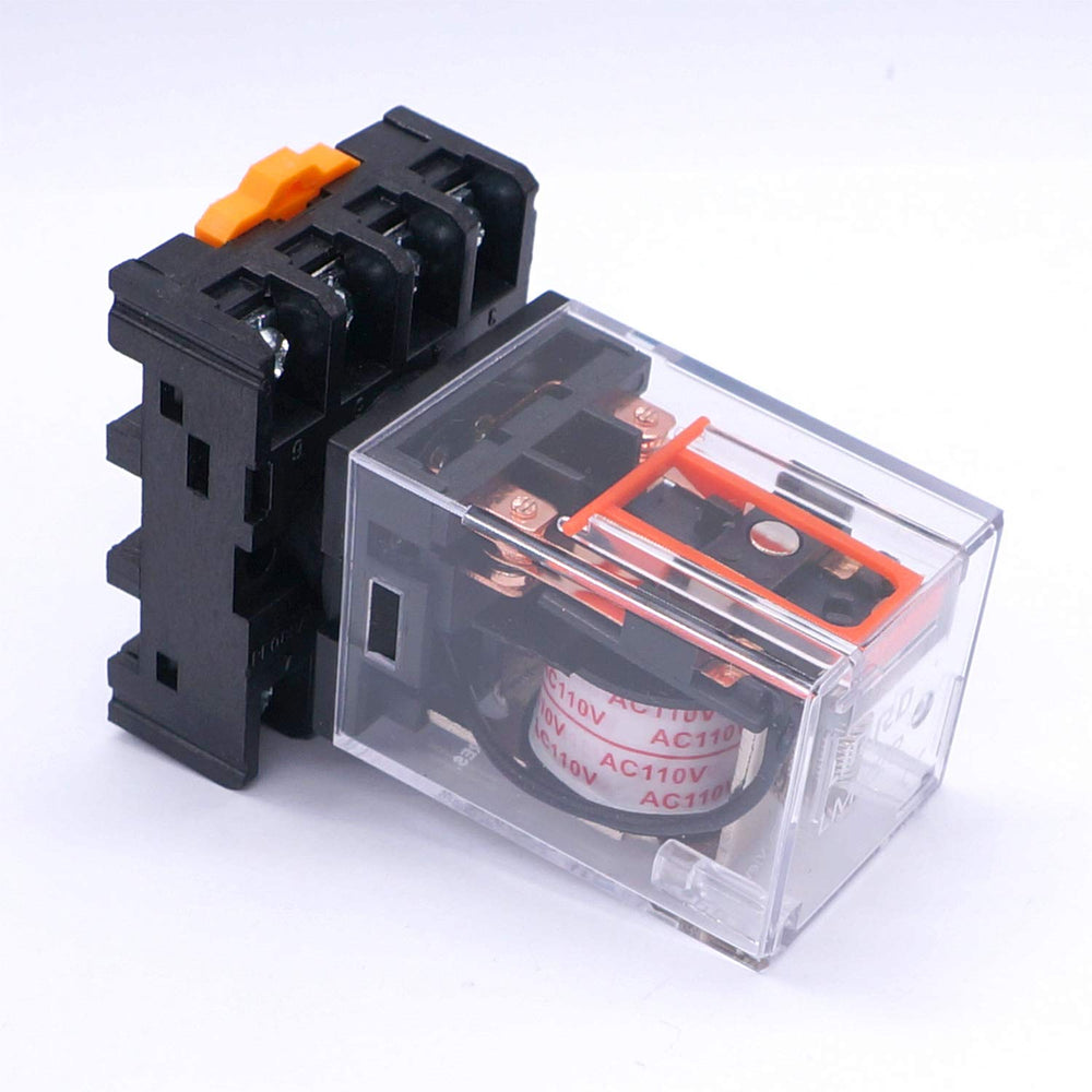 Taiss / MK2P-I AC 110V Coil 8 Pin DPDT Electromagnetic 