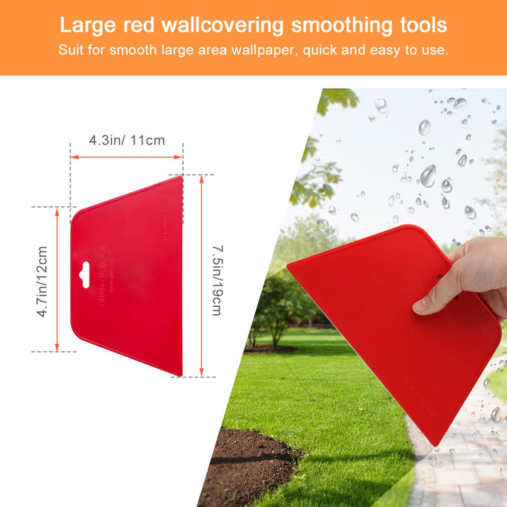 Window Tint Application Tools Kit, 5 Pcs Vehicle Glass Protective Film Installing Tool Car Window Squeegee Automotive Scrapers Tint