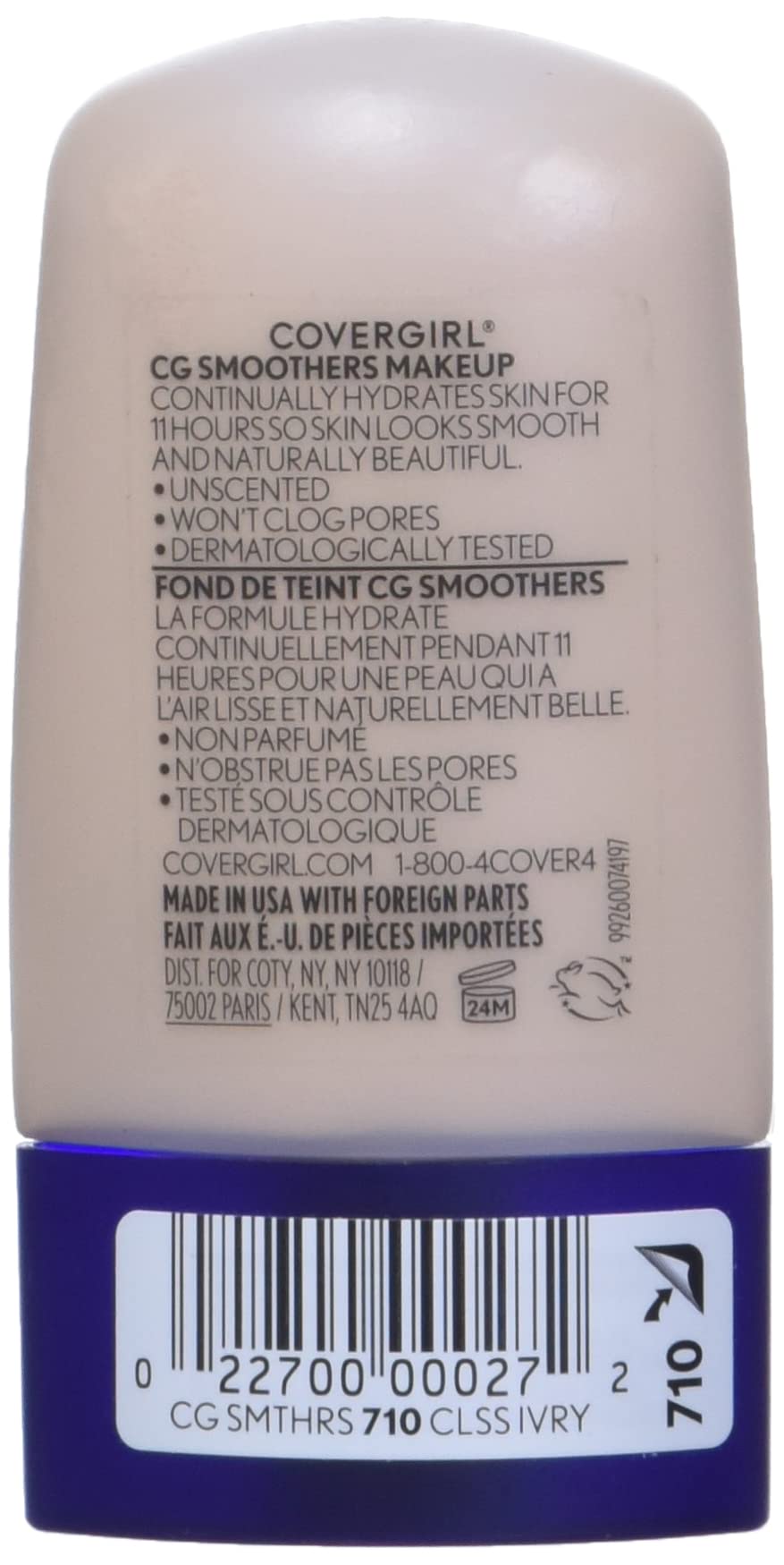 Smoothers Hydrating Makeup Classic Ivory, 1 oz (packaging may vary)