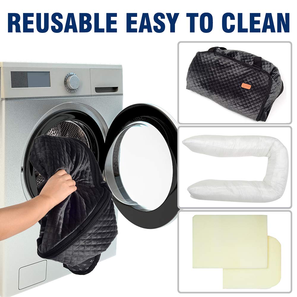 Dog Car Seat Pet Booster Seat Pet Travel Safety Car Seat,The Dog seat Made is Safe and Comfortable,and can be Disassembled for Easy Cleaning (Gray)