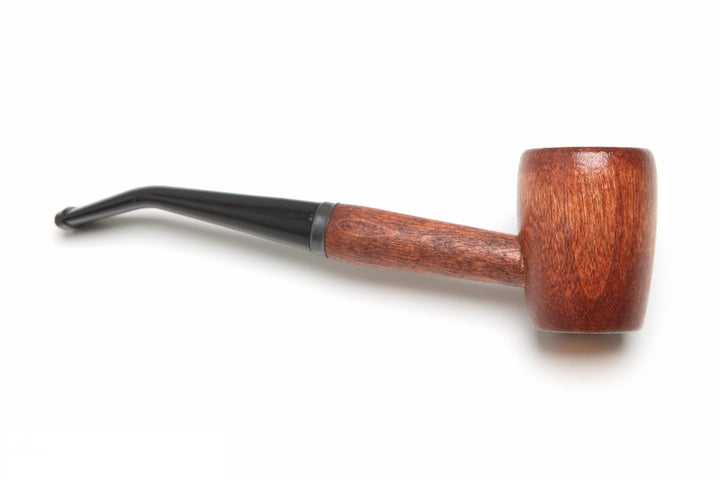 - Ozark Mountain Hardwood Tobacco Pipe - Rob Roy, Bent Bit