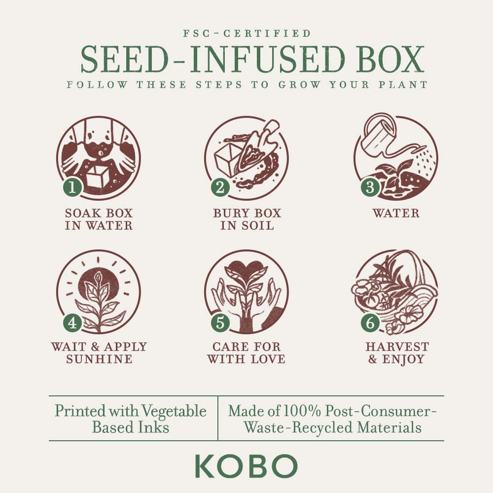 Somerset Thyme Candle with Plantable Box candle