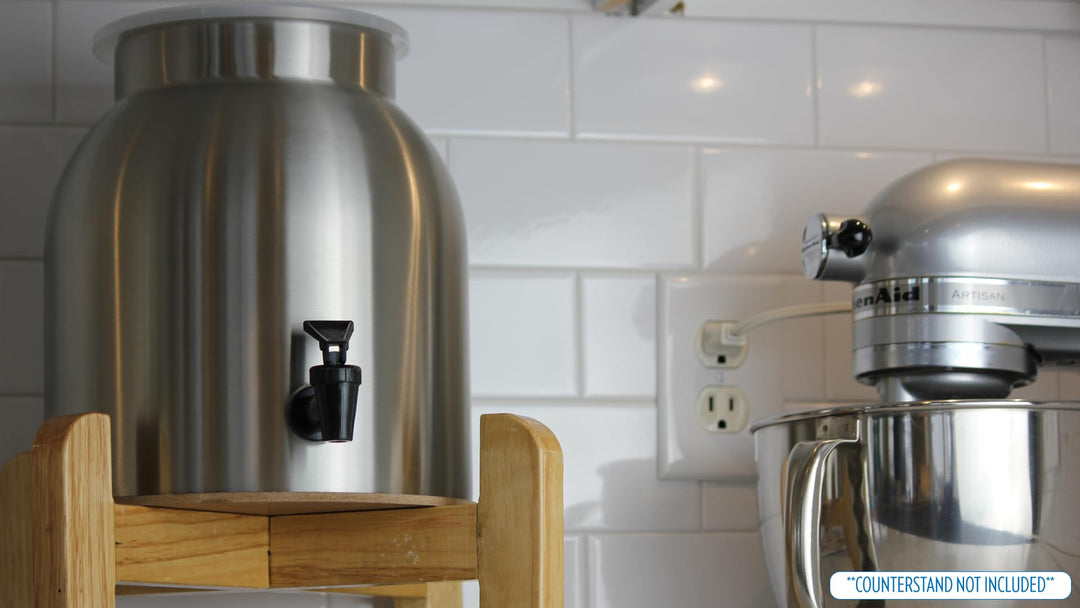 Stainless Steel Water Dispenser, 2.2-Gallon(single)
